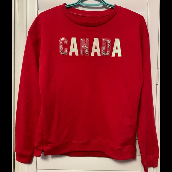 Red Canada Sweatshirt - Picture 1 of 1